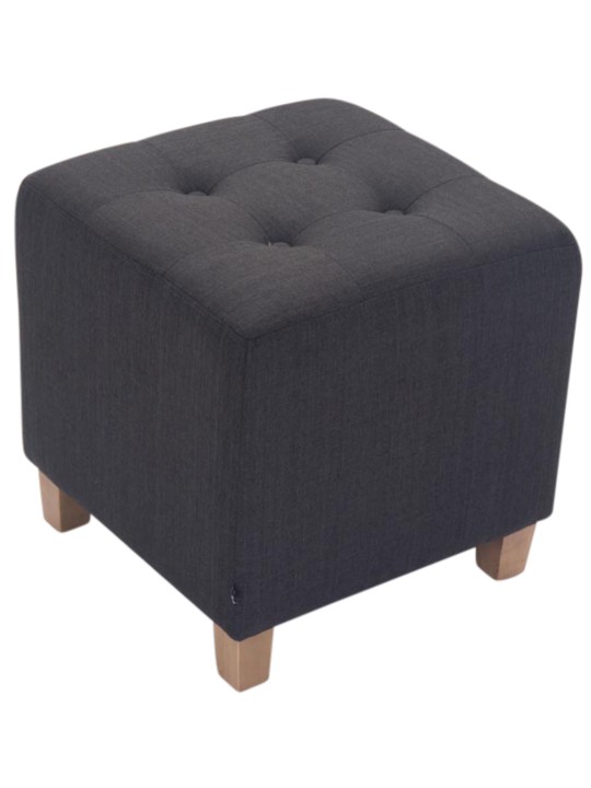 Juego de 2 taburetes Pharaoh, luz antigua, gris oscuro