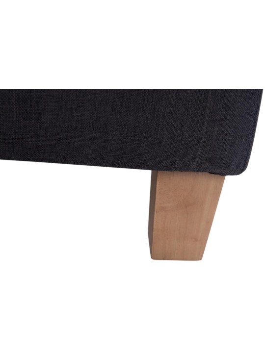 Juego de 2 taburetes Pharaoh, luz antigua, gris oscuro