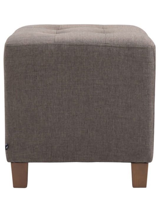 Juego de 2 taburetes Pharaoh, luz antigua, taupe