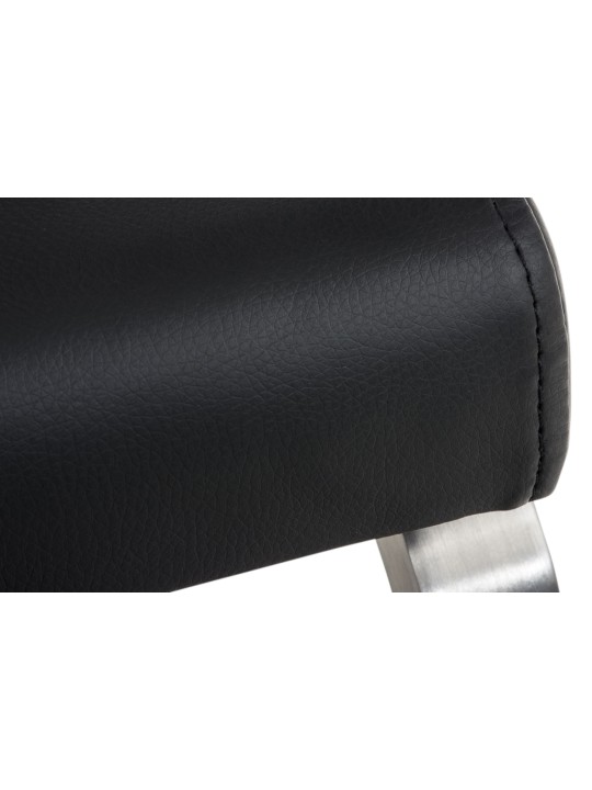 Juego de 2 sillas de comedor Belfort, negro