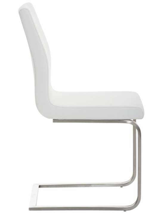 Juego de 2 sillas de comedor Belfort, blanco