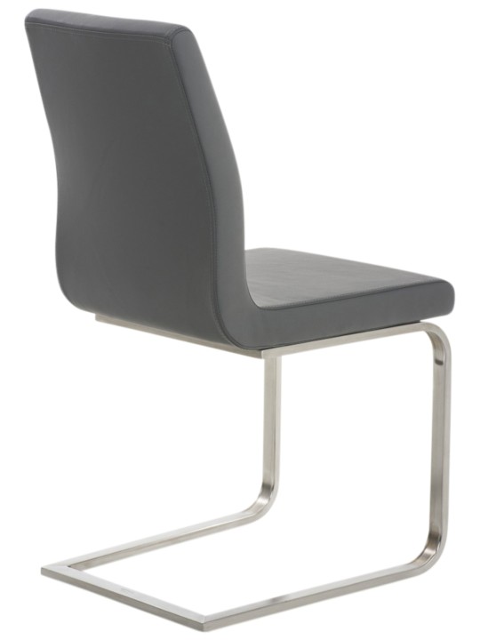 Juego de 2 sillas de comedor Belfort, gris