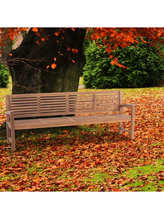 Banco de teca Halden 240 cm, teca