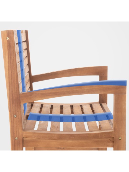 Banco de teca Halden 220 cm, teca