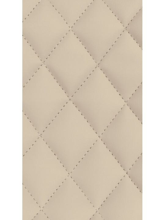 Taburete de bar Minosa piel sintética, crema