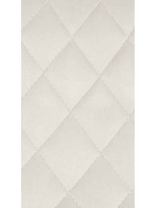 Taburete de bar Minosa terciopelo, crema