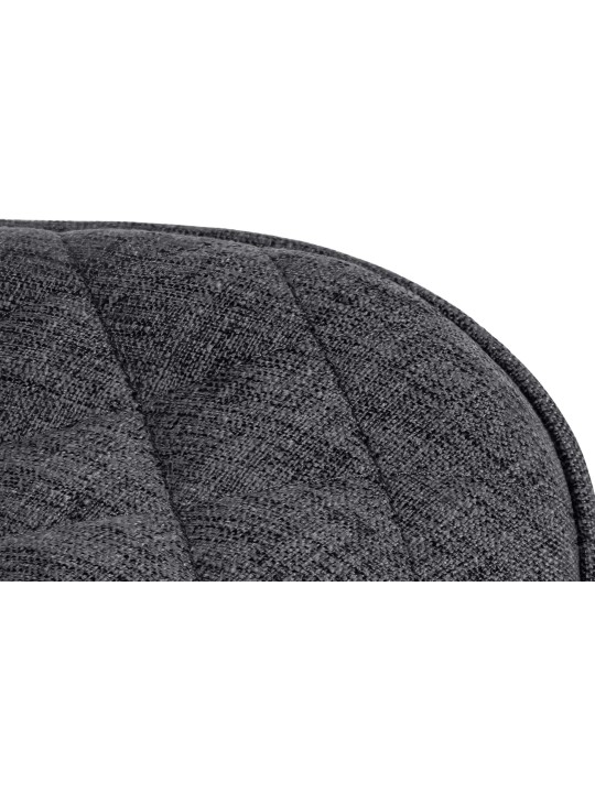 Taburete de bar tela Minosa, negro Taburete de bar tela Minosa, negro