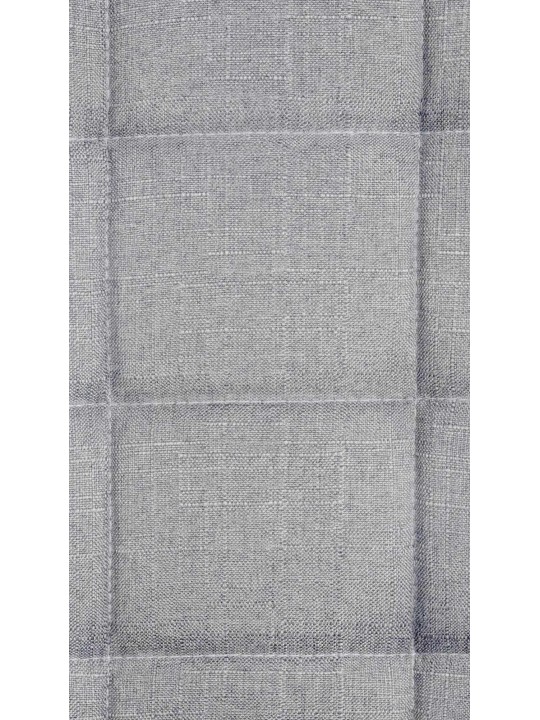 Taburete de bar Peking V2 tejido cromo, gris claro Taburete de bar Peking V2 tejido cromo, gris claro