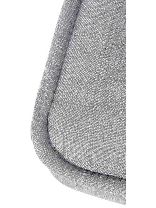 Taburete de bar Peking V2 tela, gris claro