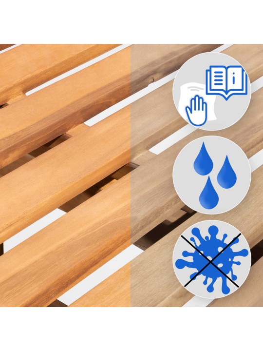 Banco de teca Florida 180 cm, teca