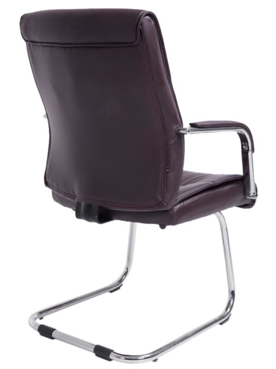 Juego de 2 sillas de visita Sievert, marrón Juego de 2 sillas de visita Sievert, marrón