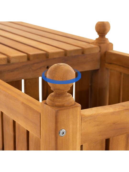 Banco de teca Boston, teca Banco de teca Boston, teca