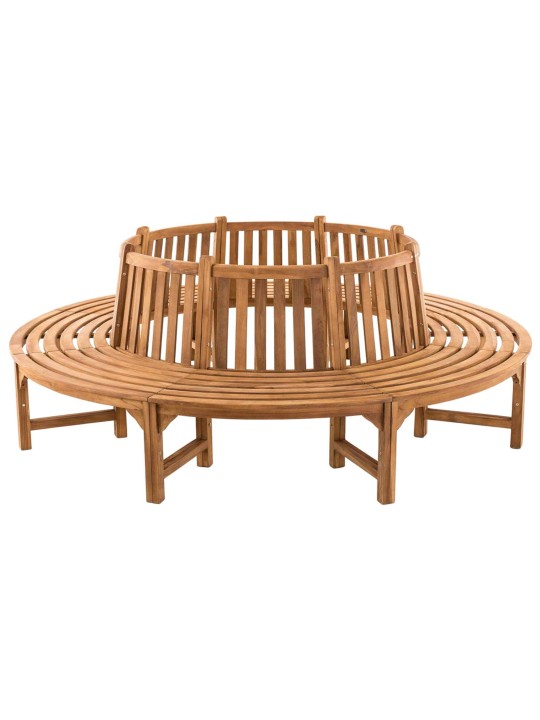 Banco de árbol Novum alrededor de 250 cm, teca