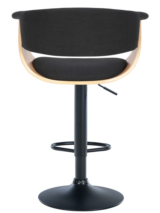 Taburete de bar Vestal tela, natural/negro Taburete de bar Vestal tela, natural/negro