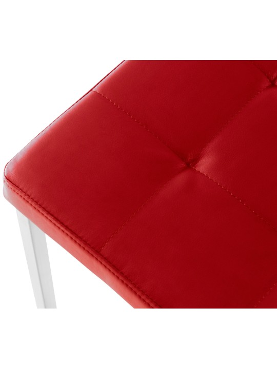 Juego de 2 taburetes Barci, rojo Juego de 2 taburetes Barci, rojo