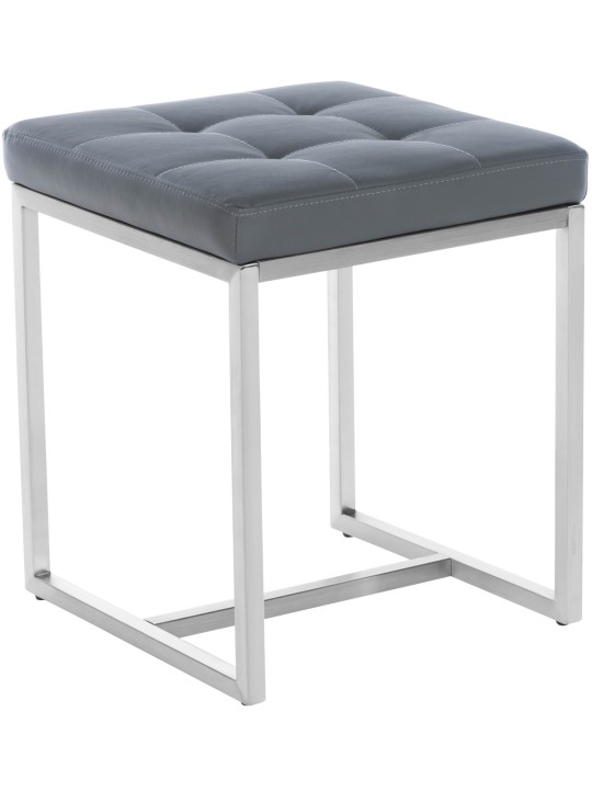 Juego de 2 taburetes Barci, gris