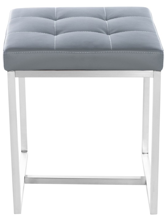 Juego de 2 taburetes Barci, gris