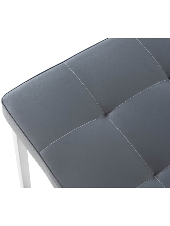 Juego de 2 taburetes Barci, gris