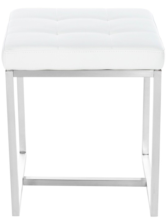 Juego de 2 taburetes Barci, blanco