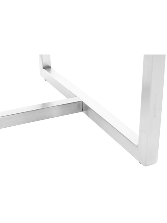 Juego de 2 taburetes Barci, blanco