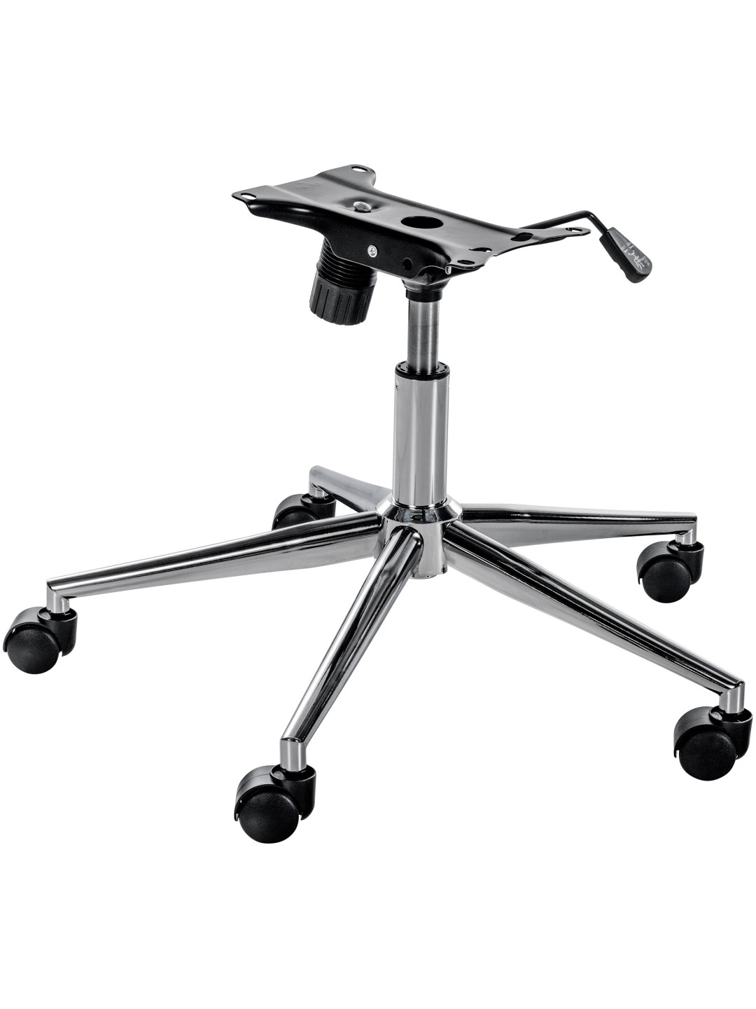 Estructura silla de oficina 2, cromo