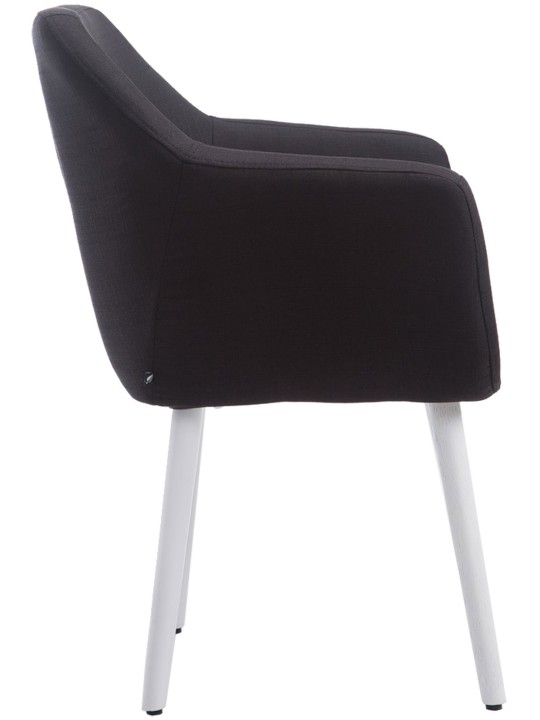 Silla Kuba tela, negro Silla Kuba tela, negro