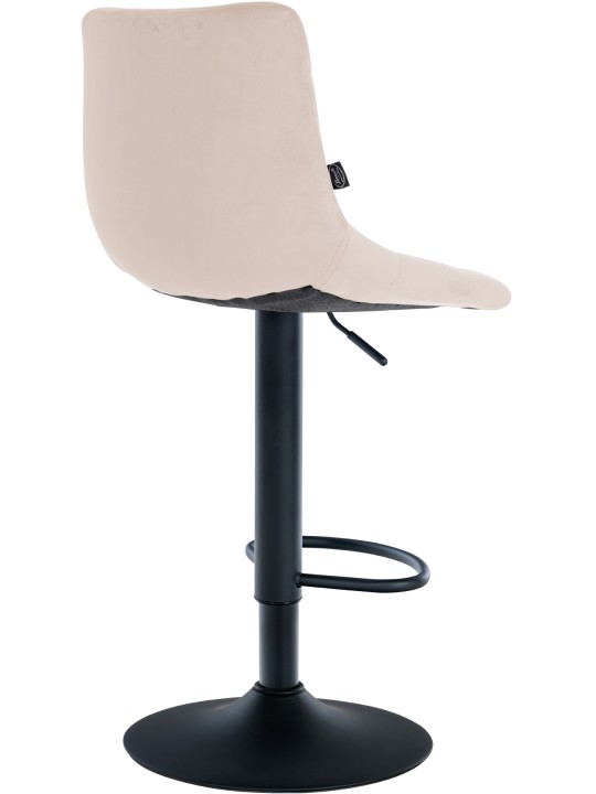 Taburete de bar Jerry terciopelo, beige Taburete de bar Jerry terciopelo, beige