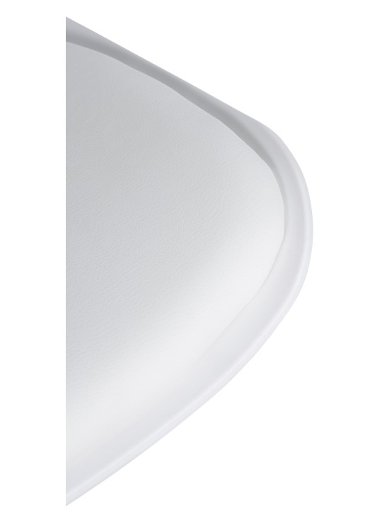 Taburete de bar Aveiro piel sintética, blanco Taburete de bar Aveiro piel sintética, blanco