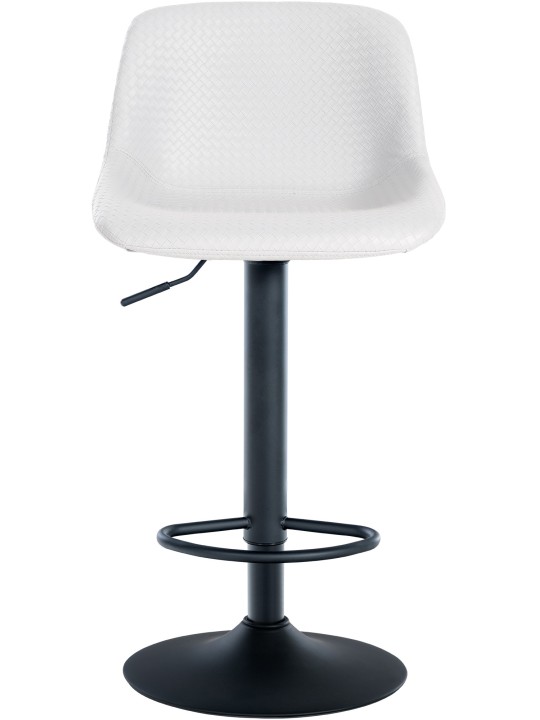 Taburete de bar Loft piel sintética, blanco Taburete de bar Loft piel sintética, blanco