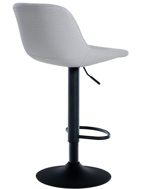 Taburete de bar Loft piel sintética, gris Taburete de bar Loft piel sintética, gris