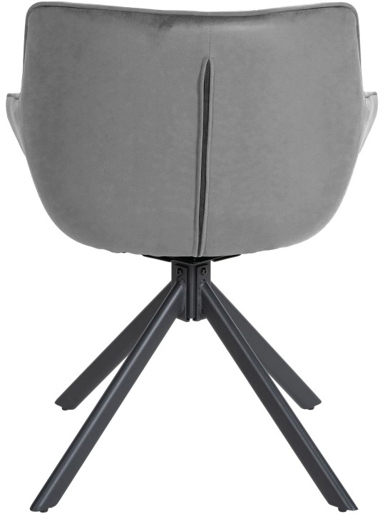 Silla Westport Terciopelo, gris