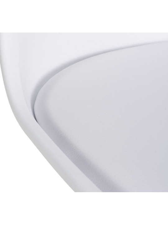 Juego de 6 sillas de comedor Ramsey, blanco