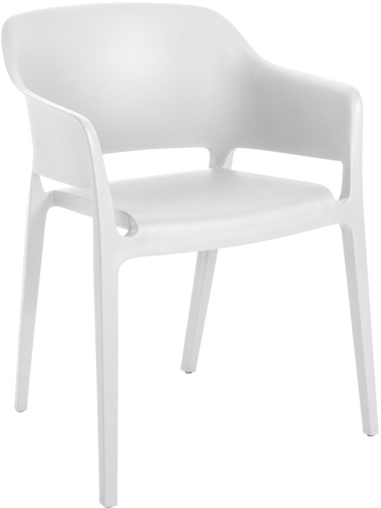 Silla apilable Puebla, blanco Silla apilable Puebla, blanco