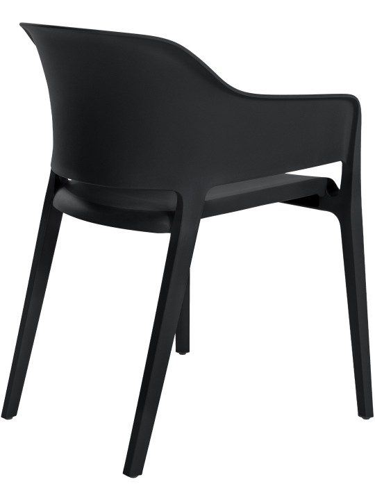 Silla apilable Puebla, negro Silla apilable Puebla, negro