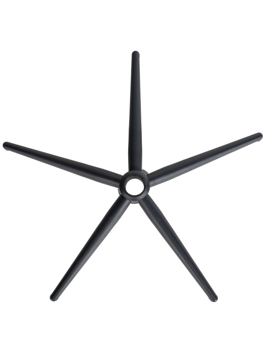 Cruz de pie angular 65, negro
