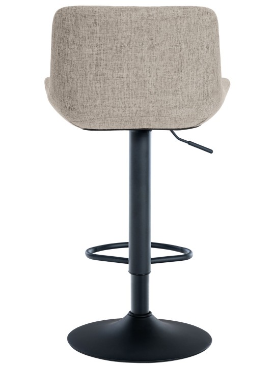 Taburete de bar Tover tela, taupe