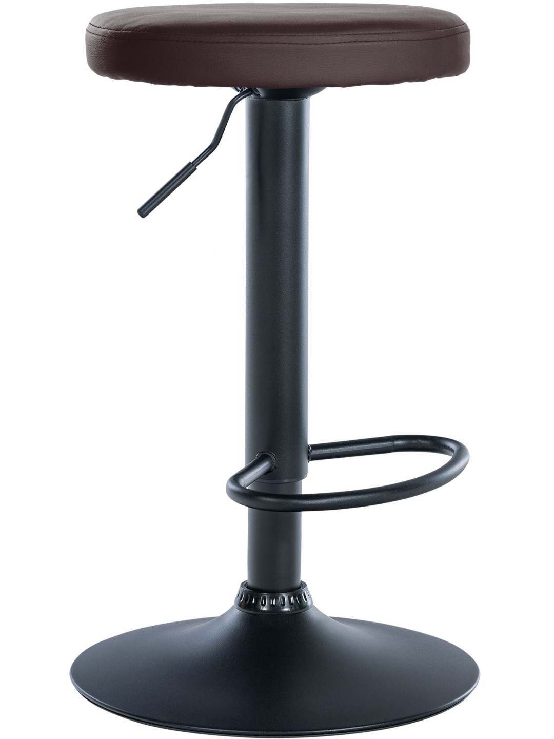 Taburete de bar Ponte piel sintética, marrón