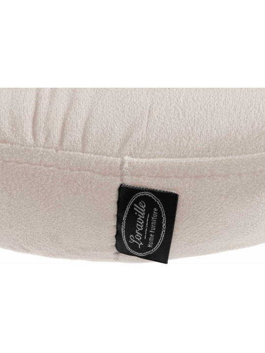 Taburete de bar Ponte terciopelo, crema Taburete de bar Ponte terciopelo, crema