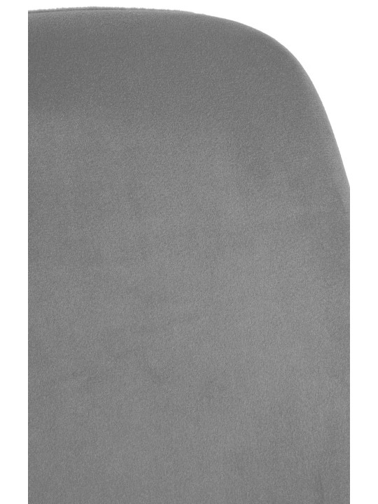 Silla de comedor Victoria terciopelo, gris