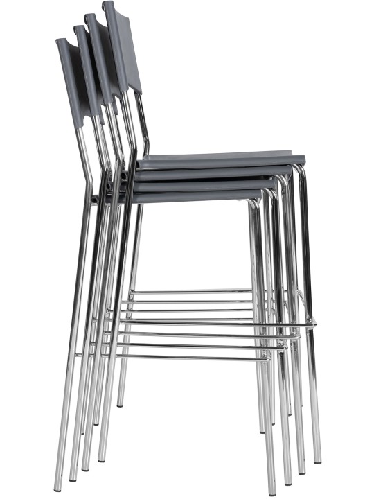 Taburete de bar Génova, gris