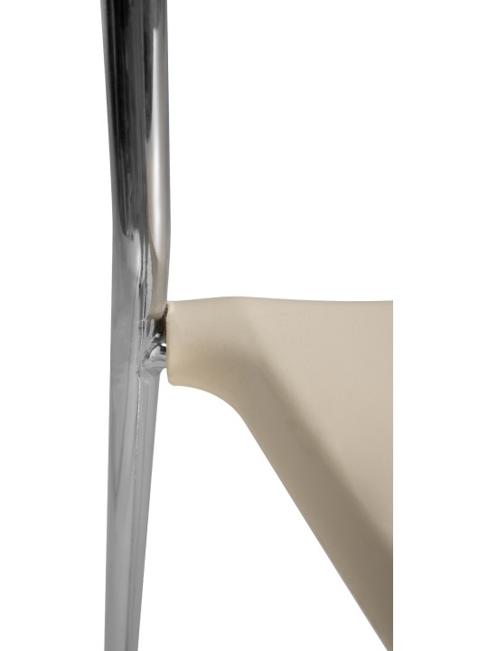 Taburete de bar Génova, crema