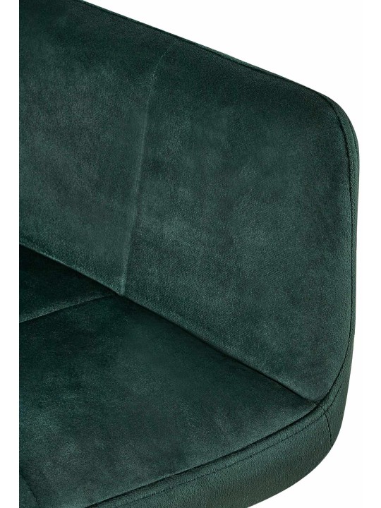 Silla de visita Emia terciopelo, verde Silla de visita Emia terciopelo, verde
