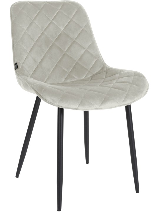 Silla Muelles Terciopelo, crema Silla Muelles Terciopelo, crema