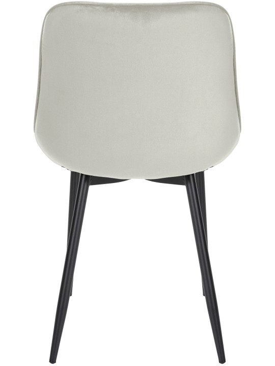 Silla Muelles Terciopelo, crema Silla Muelles Terciopelo, crema