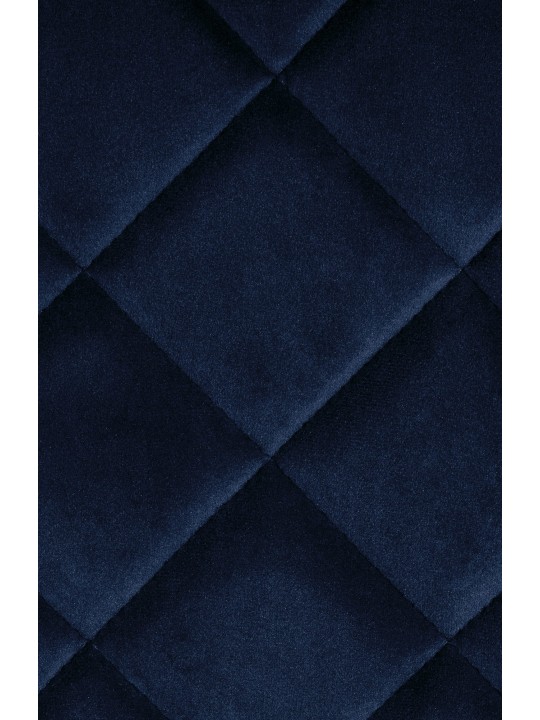 Silla Muelles Terciopelo, azul Silla Muelles Terciopelo, azul