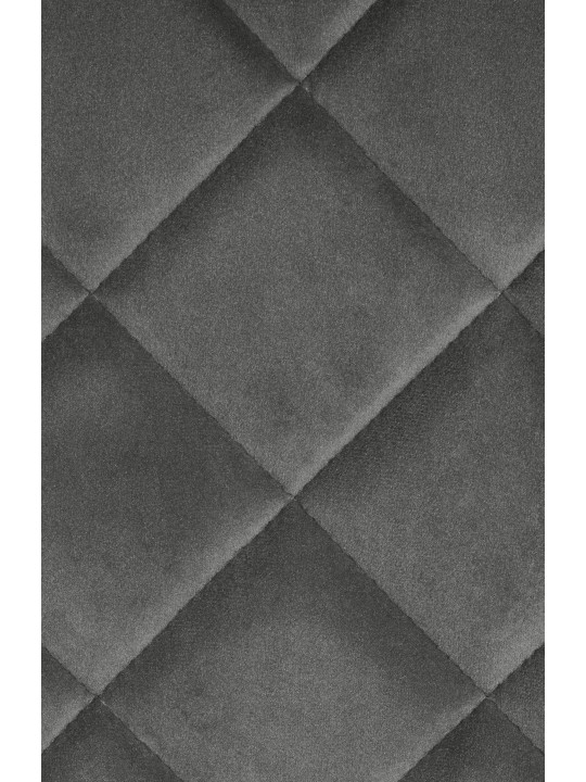 Silla Muelles Terciopelo, gris Silla Muelles Terciopelo, gris