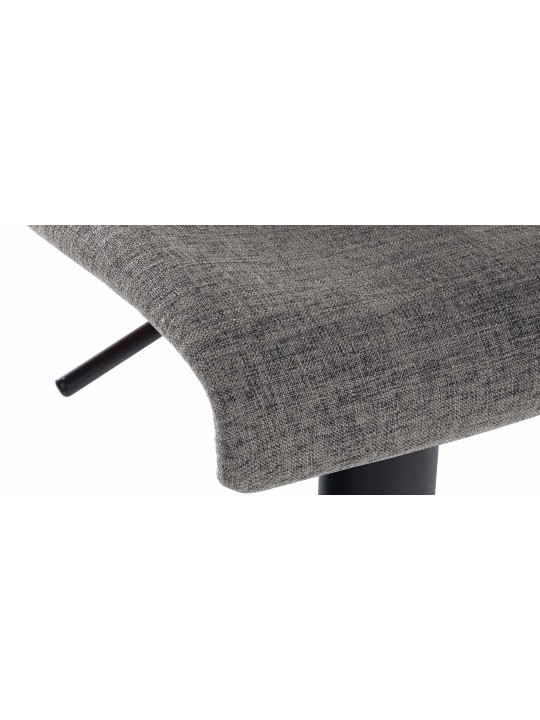 Taburete de bar tela Branford, gris claro Taburete de bar tela Branford, gris claro