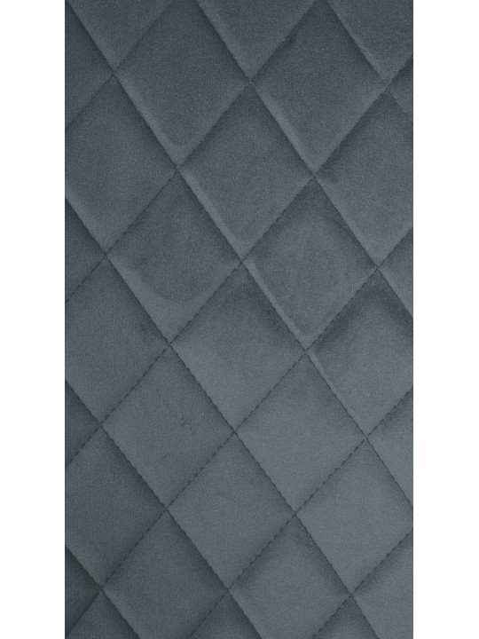 Conjunto 4 sillas Telde terciopelo, gris oscuro