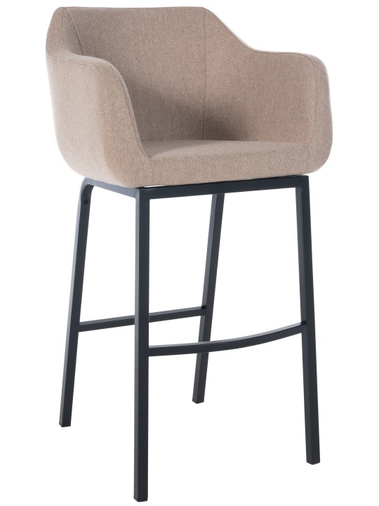 Taburete de bar Monea B fieltro, taupe Taburete de bar Monea B fieltro, taupe