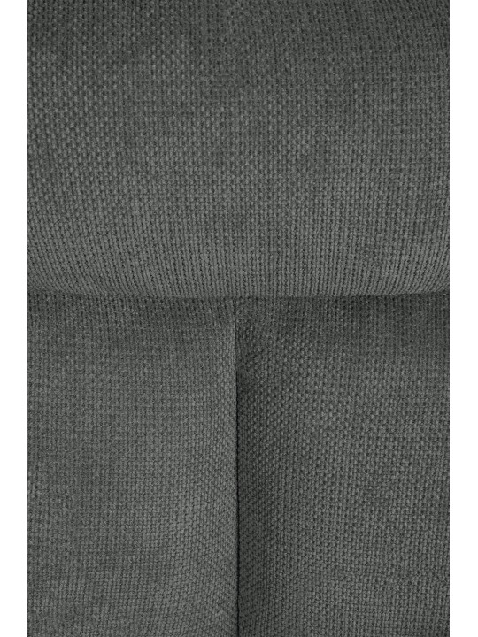 Silla de comedor Vilas tela, gris